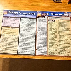Essays and term papers and U.S. Government quick study guide